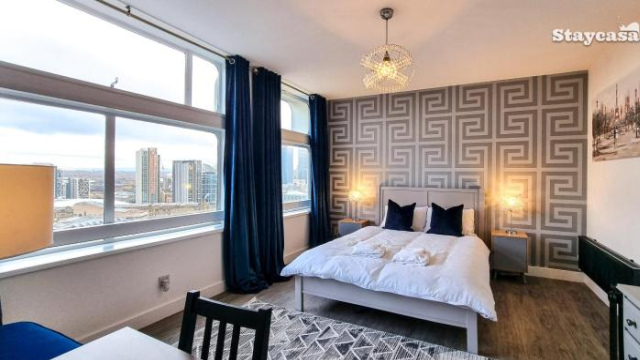 Luxury spacious city centre apartment amazing view - Manchester