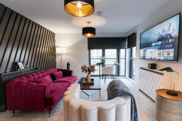The Lusso Suite - 2BR - A 5* Escape Like No Other - Glasgow