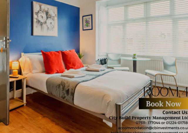 Private & Spacious Studio Room 4 by Milton House - Cambridge