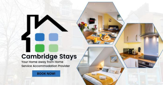 Cambridge Stays - Yellow Diamond Central Cambridge, 2 Bedroom, 5 guests with parking - 劍橋