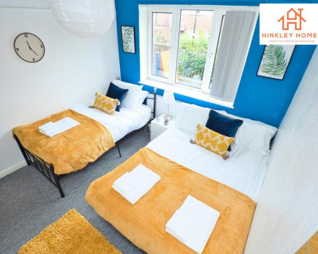 Birmingham City Central - 2Bed - Free Parking & WiFi! By Hinkley Homes Short Lets & Serviced Accommo - Birmingham