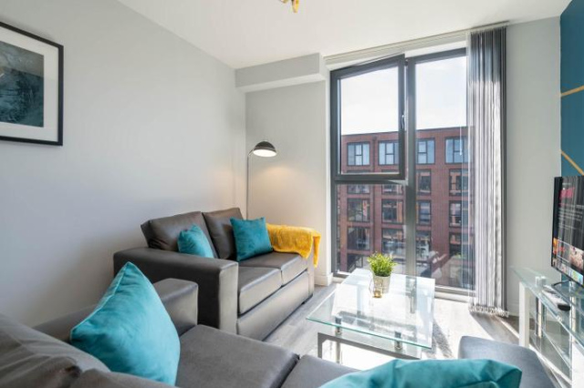 NEW BUILD - 2 Bed Luxury Spacious Modern Apt - ROOF TOP TERRACE - Digbeth, Birmingham City Centre -  - 伯明罕