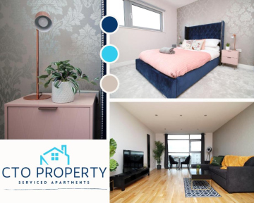The View - LONG STAY OFFER - Modern Central Apartment and Parking by CTO Serviced Apartments
