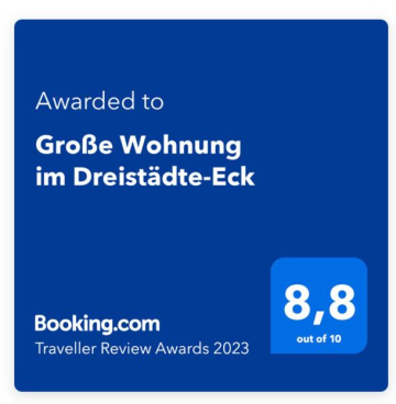 Große Wohnung im Dreistädte-Eck