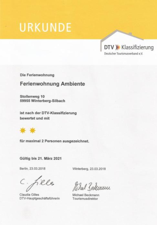 Ferienwohnung Abend Hotel - Winterberg