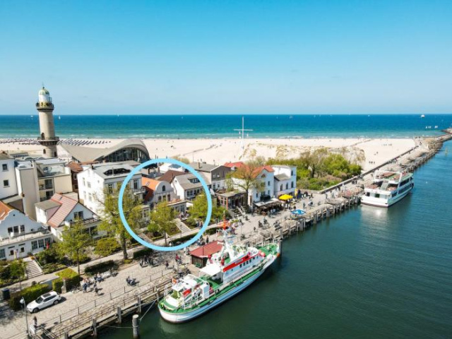 Kapitaenshaus in Wasserlage! Traumapartments Warnemuende - Warnemunde