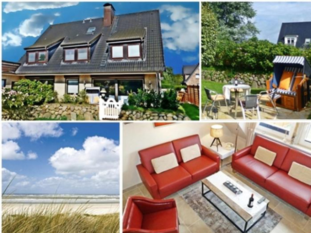 3-Zimmer-Ferienwohnung Deichwiese Westerland 1-3 Personen - Westerland
