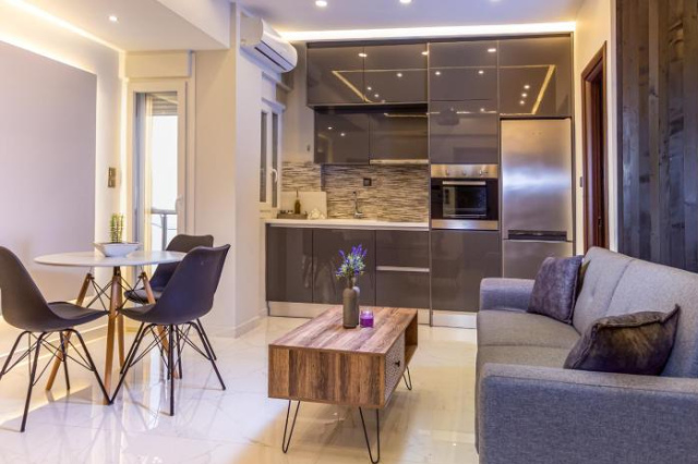 Bright & Modern Apartment For 3Ppl In Thessaloniki - 塞薩羅尼基