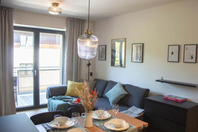 Enjoy Harrachov - Atraktivní klidný klimatizovaný apartmán 20 v centru Harrachova, parkováním zdarma - 哈拉霍夫