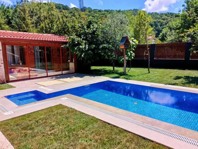 Karma Natura - Your hot swimming pool&fireplace private Bungalow - Akyaka