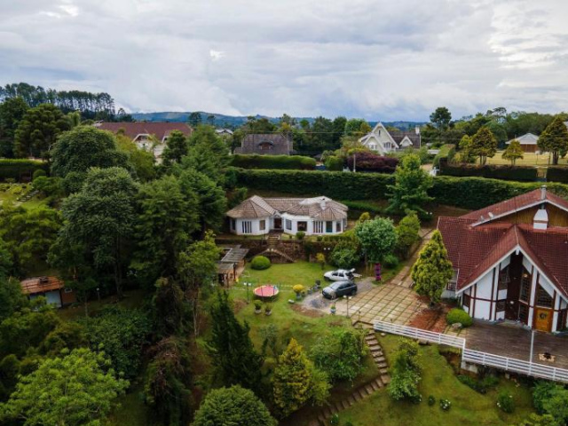 Capivari Lodge vista incrível da natureza - 坎普斯杜若爾當
