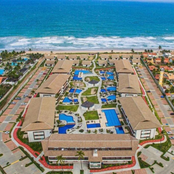 Flat Extraordinario Beira Mar em Porto de Galinhas com pe na areia Cupe Beach Living