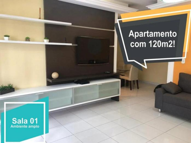 Excelente Apartamento no Coração da Ponta Verde - Maceio