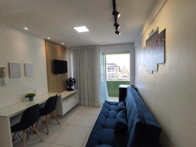 Israel Flat com vista para o mar na orla de Tambaú - 若昂佩索阿