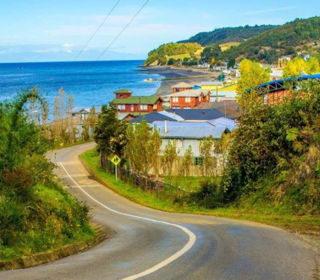Refugio Austral a orilla de playa - Chiloe