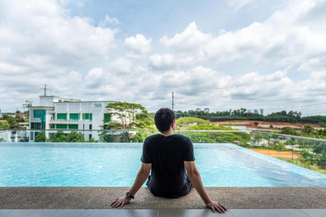 8500SF Roof Top Stay With Private Infinity Pool & Gym Located In Cyberjaya - Cyberjaya