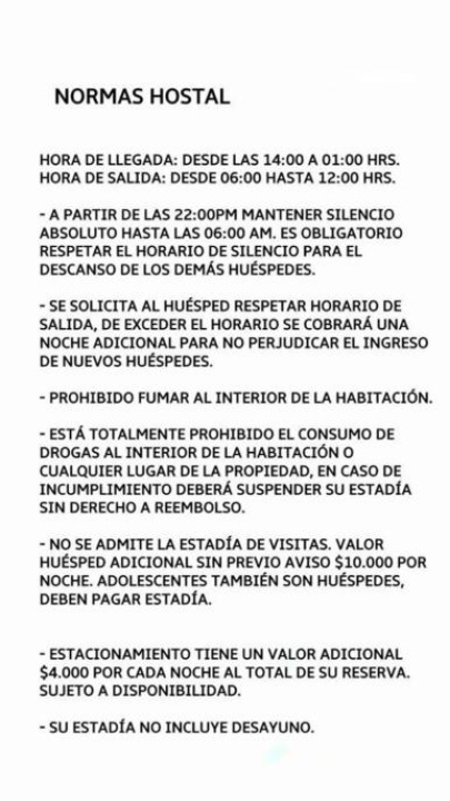Hostal Pucón Vista al Volcán D - Araucania