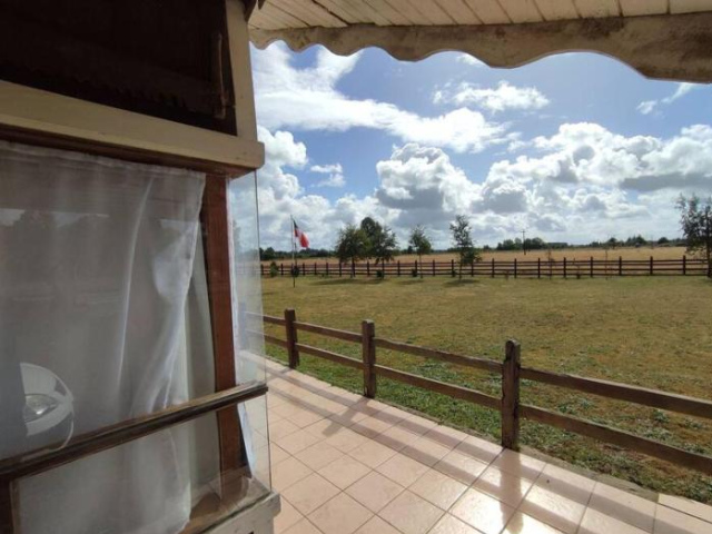 Cabaña en Frutillar en parcela con vista hermosas a volcanes, completamente amoblada - 湖大區