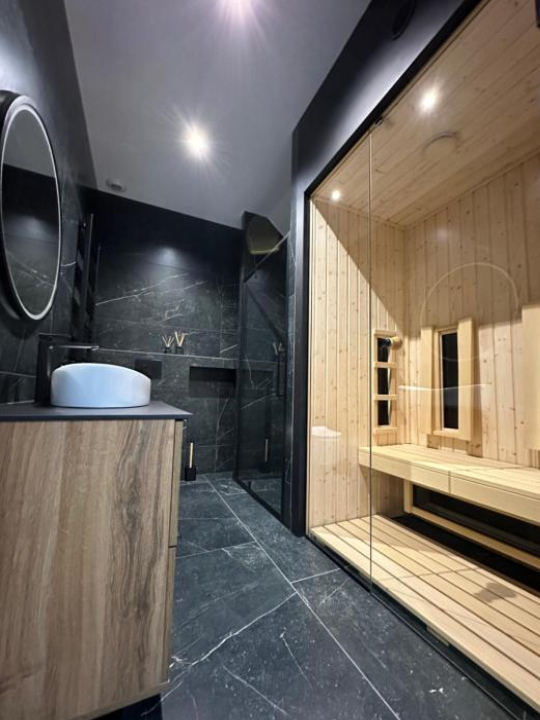 Kras Resort - Apartment 301 with Mountain View, Private Jacuzzi on Terrace and Sauna - Szklarska Poreba