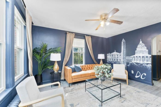 The Blue Parlor in Washington - Washington