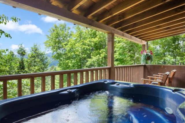 Silver Moon, 1 Bedroom, Mountain View, Hot Tub, WiFi, Sleeps 2 - 加特林堡