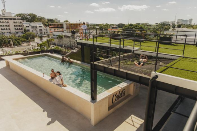 Caleta Hostel Rooftop & Pool - 坎昆
