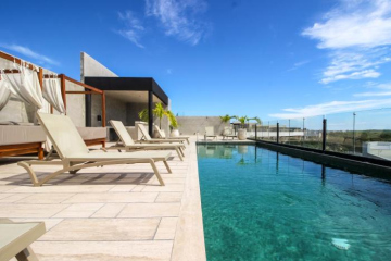 Luxury Studio in Tulum Centro with Rooftop Pool