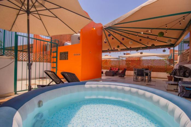 New! Bamboo Rooftop (Jacuzzi & Fun) - Cuernavaca