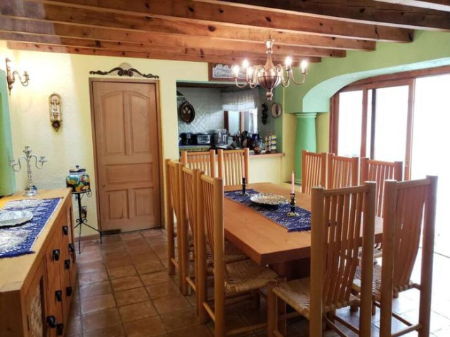 Casa Mexicana para 10 en el Centro de Valle - Valle de Bravo