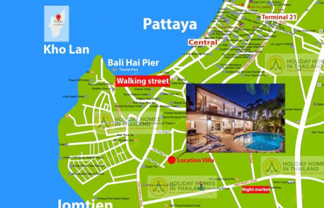Villa Waree 5 minutes from Beach and Walking street - 南芭達雅
