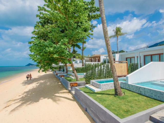 White Whale Beachfront Pool Villa - Koh Samui