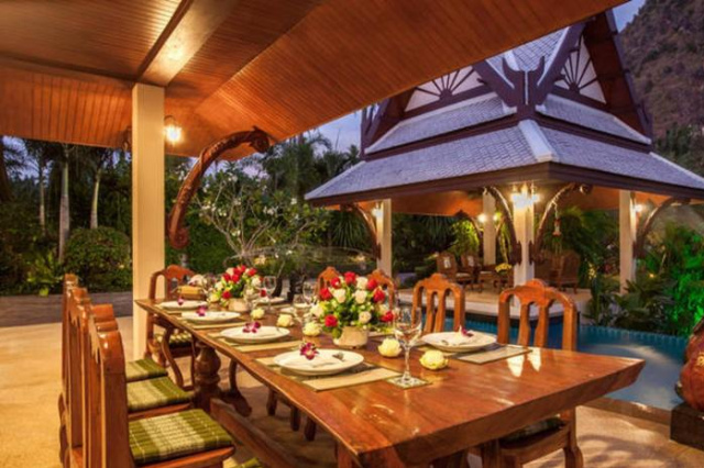 Saifon Villas 3 Bedroom Pool Villa can also be rented as a 2 bedroom or 1 bedroom villa - Krabi