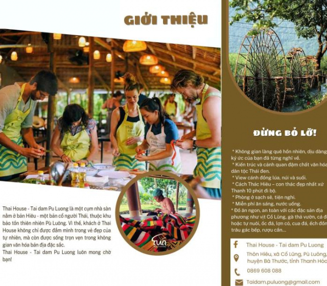 Thai House Pu Luong - Tai Dam Homestay - 清化
