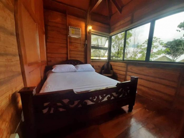 Log Cabin with Sea & Mountain View in Resort - Cebu City