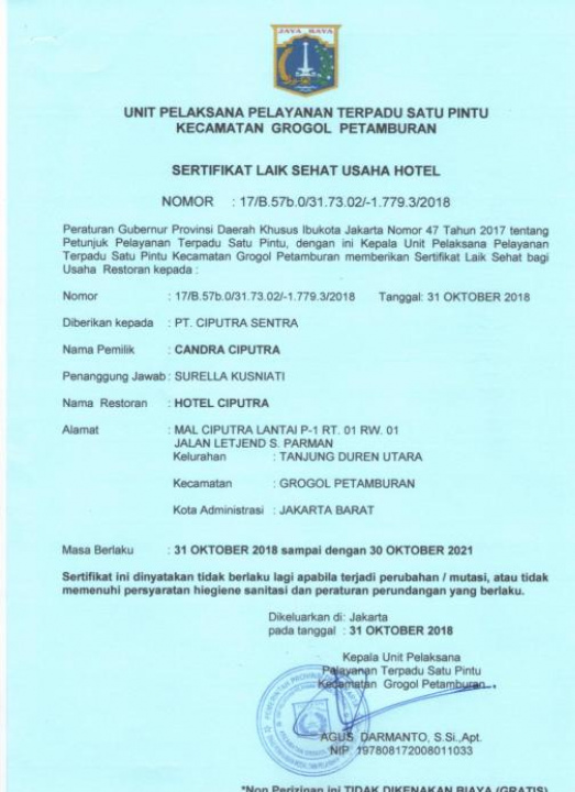 Hotel Ciputra Jakarta managed by Swiss-Belhotel International - 雅加達