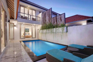 Green Villa A, brand new villa near central Ubud.