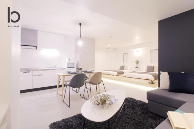 b hotel Heiwaodori 102 - Beautiful New 1BR Apartment for 6 ppl - Hiroshima