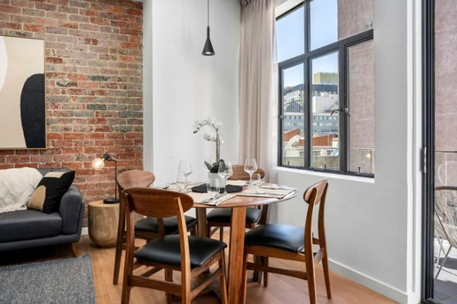 Saddlers House - The Sanctuary - Private Balcony - Hobart