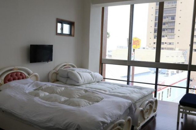 Izu 4 sea ocean reinforced con Double bed Seaview Shared bathroom share - 熱海溫泉
