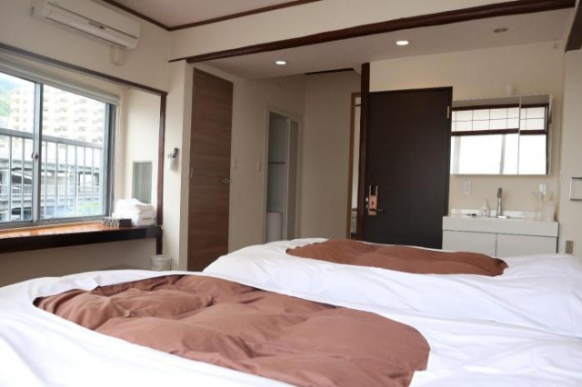 Izu 4 sea ocean reinforced con Double bed + sofa bed unit with bath (20 - 熱海溫泉