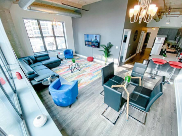 McCormick Place Spacious family heaven 3b/2b with parking, sleeps up to 8 - 芝加哥 最低房價5937元