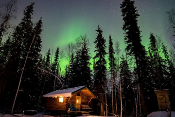 Studio Log Cabin With Aurora Views - 阿拉斯加州 最低房價1826元