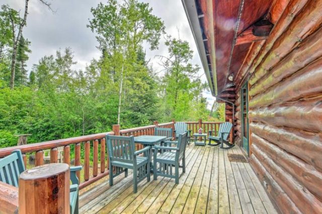 Lutsen Cabin with Fire Pit, Patio and Deck! - Minnesota