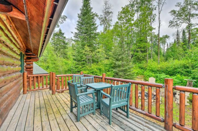 Lutsen Cabin with Fire Pit, Patio and Deck! - Minnesota