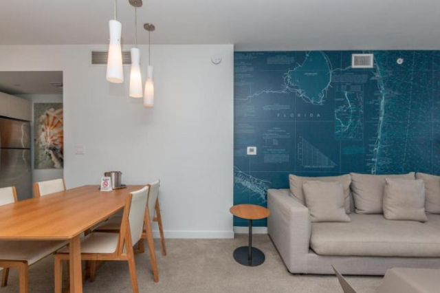 Modern one bedroom rental at Beach Walk Resort 17th floor Miami - Carmel