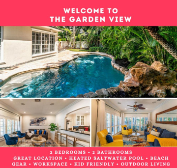 Private Paradise 2-Bedroom Home Heated Pool