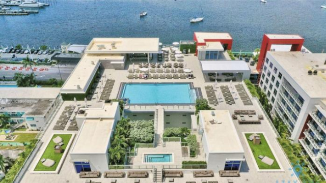 5 ROOFTOP POOL Balcony with Ocean View Hollywood Beach Broadwalk - 基拉戈