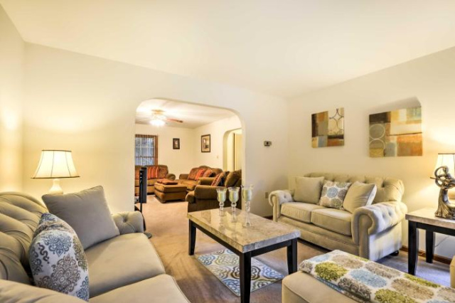 Peaceful East Stroudsburg House with Deck and Grill! - Bushkill