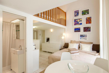 SUEDE PROMENADE Duplex apartment at 1 min from the sea 2 baths
