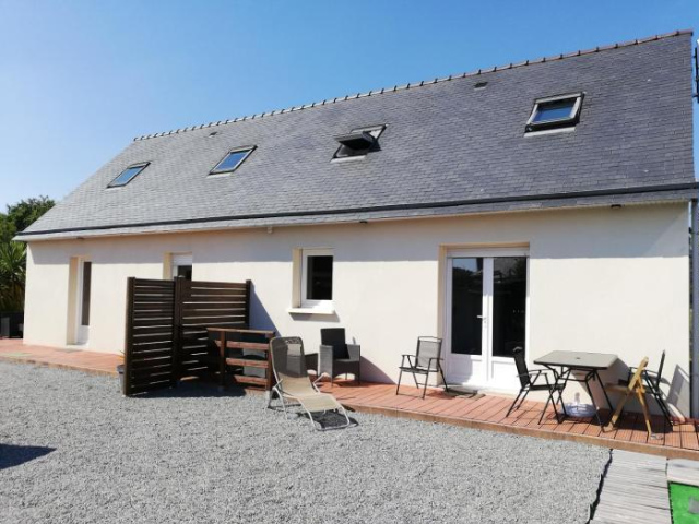 Agréable maison neuve, 5 personnes, piscine bois privée du 15 juin à mi-septembre - Moëlan-sur-Mer